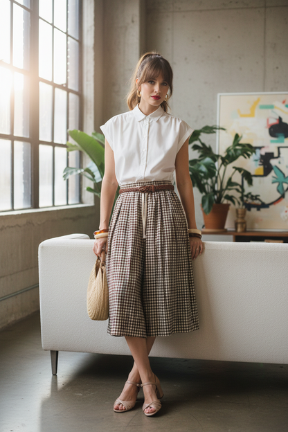 FALDA PANTALÓN BETTIE CAMEL