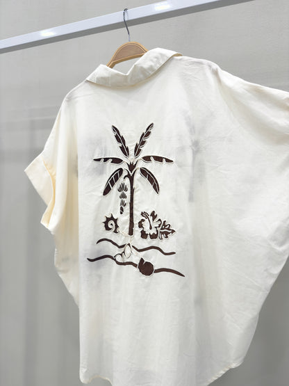 CAMISA PALM SPRINGS BUTTER