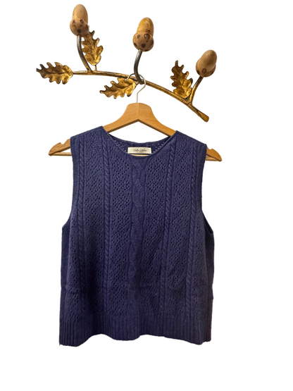 TOP LESLYE DUSTY BLUE