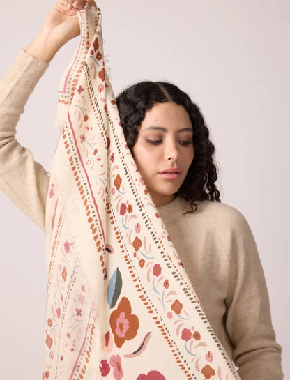 PAÑUELO MAXI BALKANS CREAM