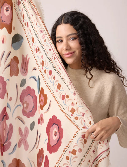 PAÑUELO MAXI BALKANS CREAM