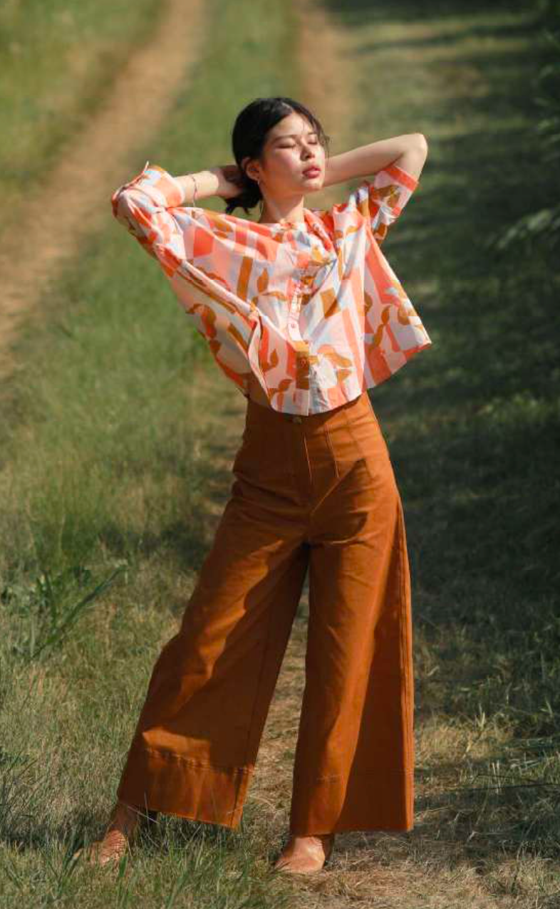 PANTALÓN OLIVIE CAMEL