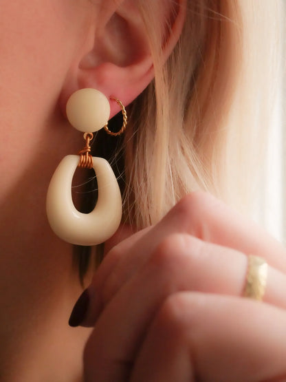 PENDIENTES OVALADOS TALIA - Sister Birkin 