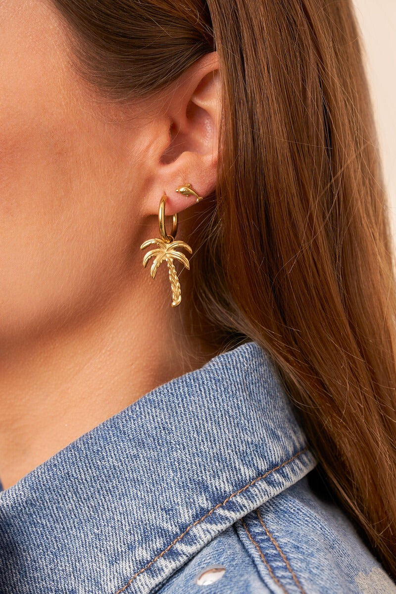 PENDIENTES PALM TREE