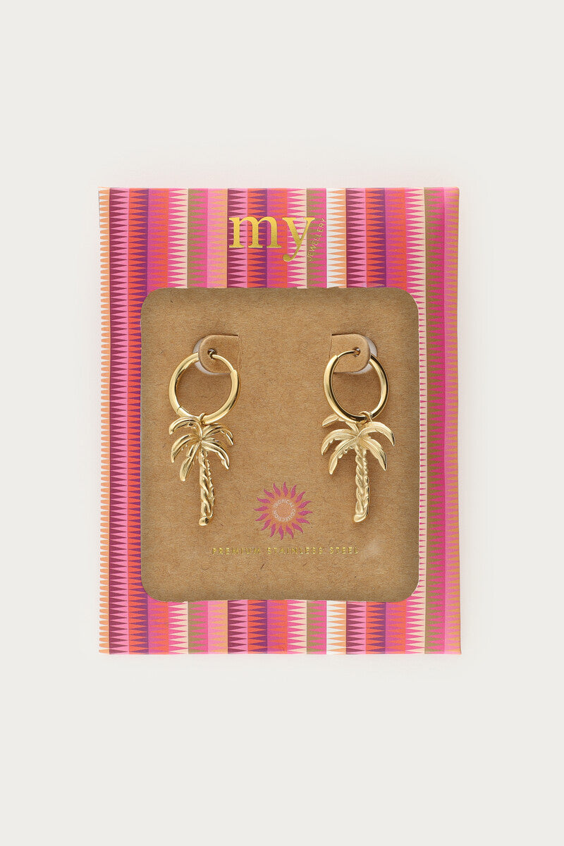 PENDIENTES PALM TREE