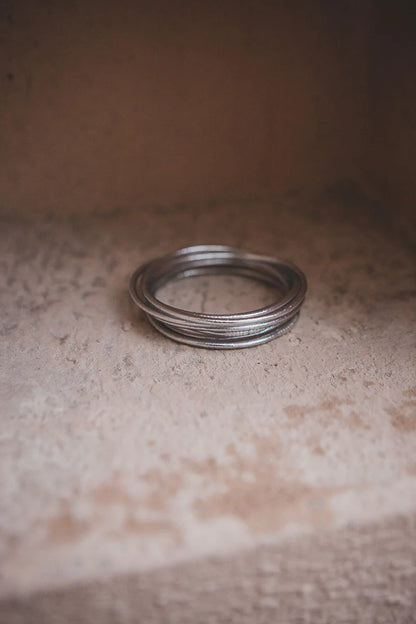BRAZALETE FINO KUMLAI SILVER - Sister Birkin 
