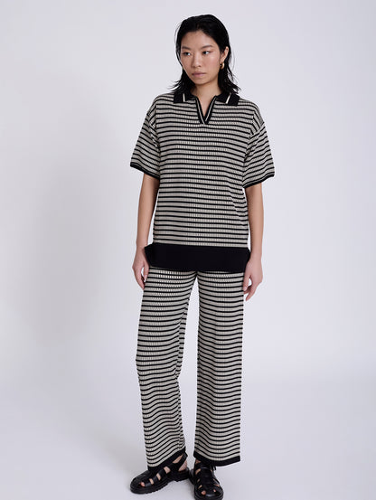 JERSEY POLO HEDDA BLACK