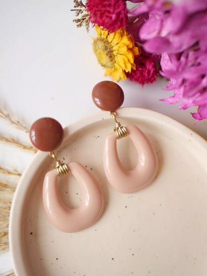 PENDIENTES OVALADOS TALIA - Sister Birkin 