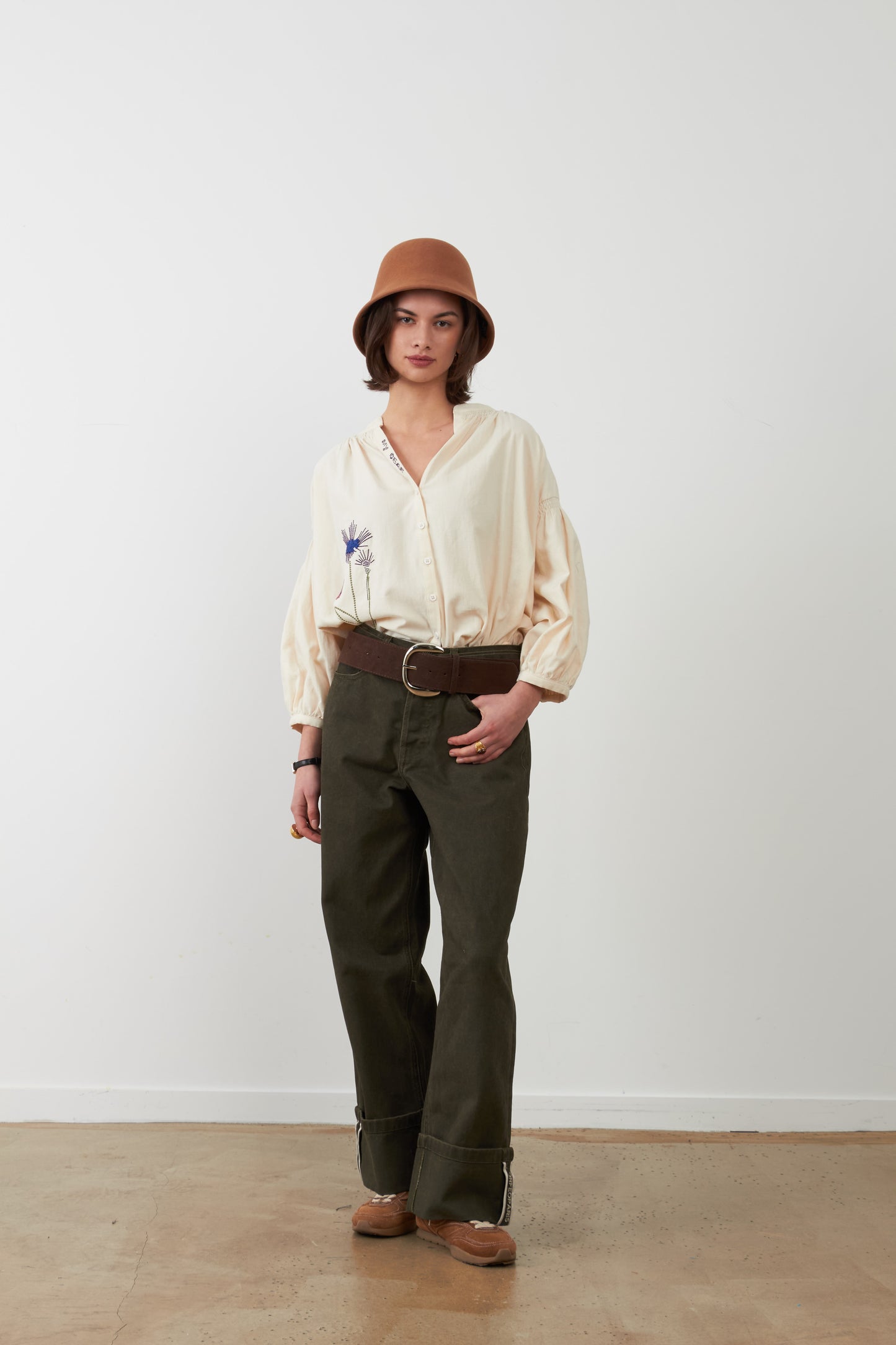 BLUSA DANIELE IVOIRE