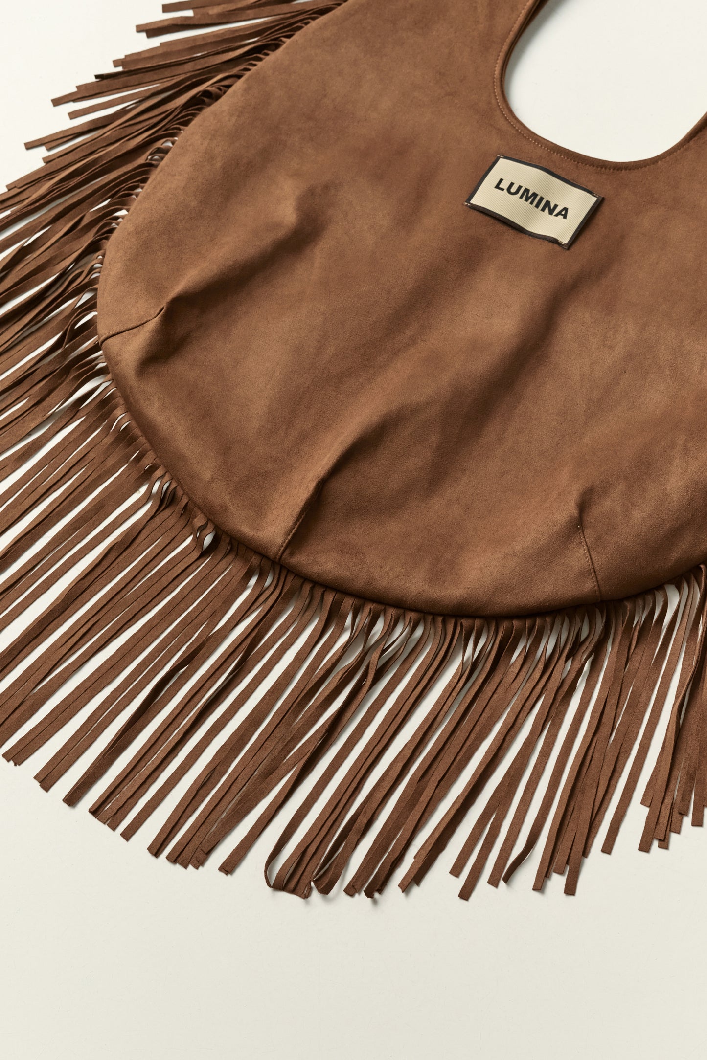 BOLSO MEDIA LUNA LAKOTA CAMEL