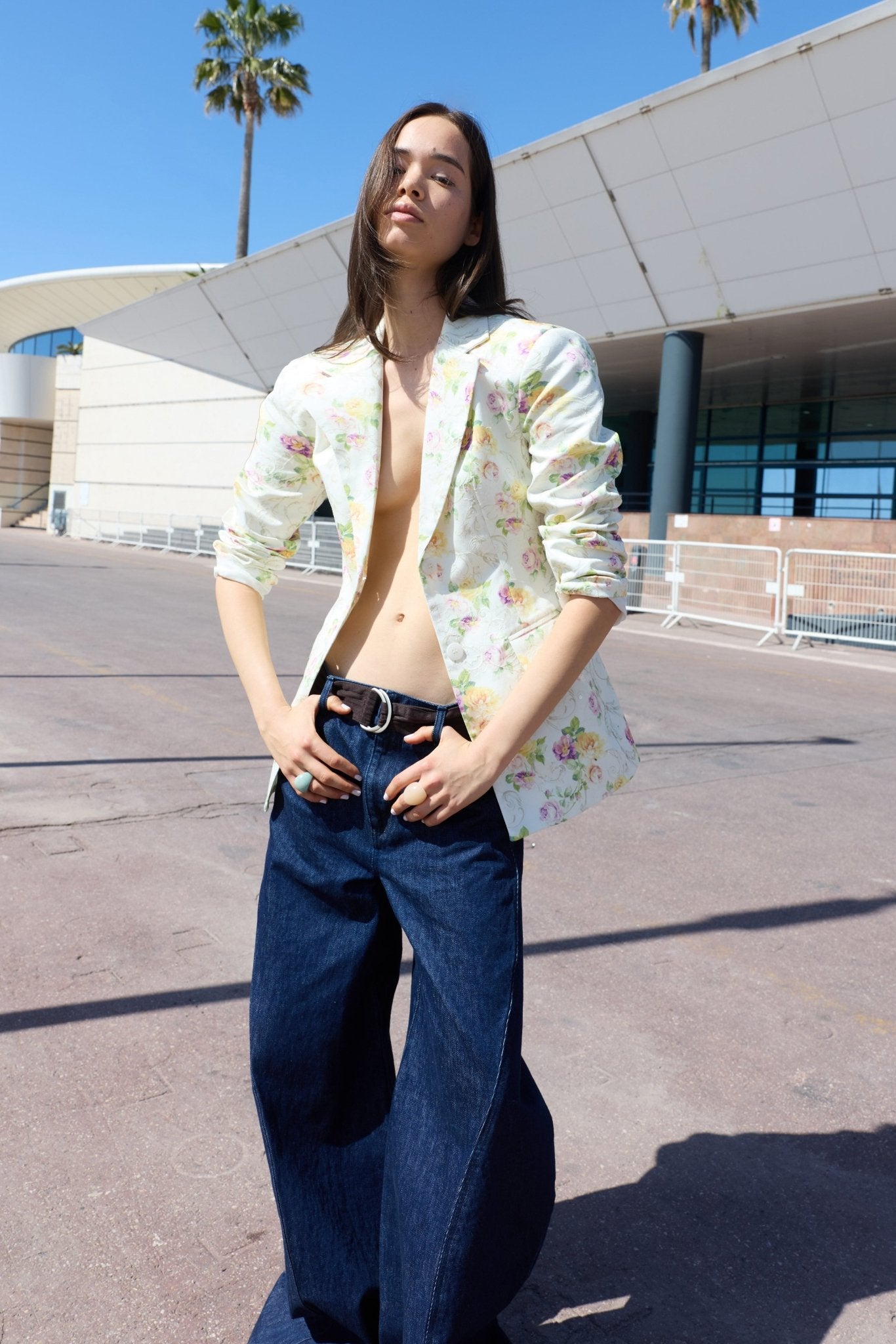 BLAZER FLORAL IRIS - Sister Birkin