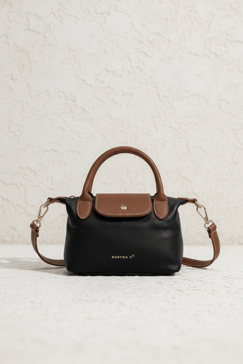 BOLSO ORIGAMI PETITE BLACK - Sister Birkin