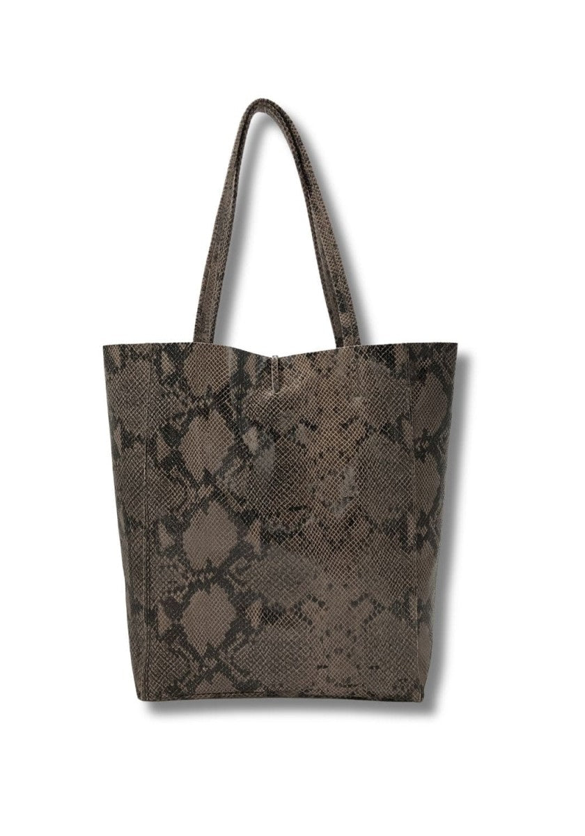 BOLSO TOTE SASHA  DARK TAUPE