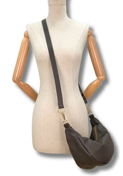 BOLSO CONVERTIBLE ZADIE DARK BROWN