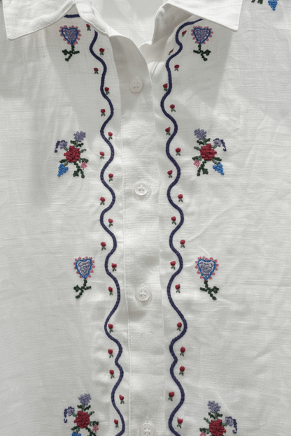CAMISA BLANCHE POINT DE CROIX - Sister Birkin