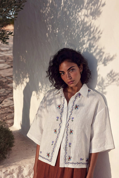 CAMISA BLANCHE POINT DE CROIX - Sister Birkin