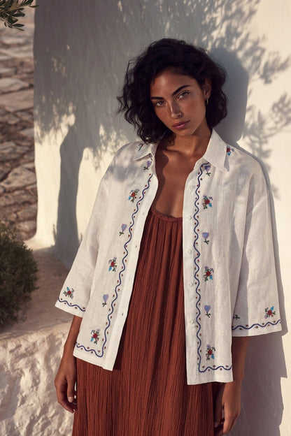 CAMISA BLANCHE POINT DE CROIX - Sister Birkin