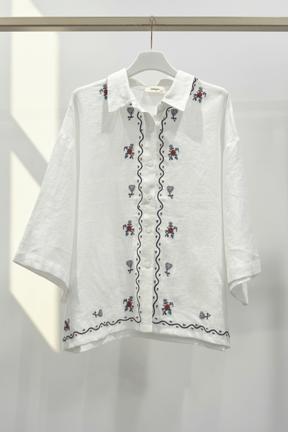 CAMISA BLANCHE POINT DE CROIX - Sister Birkin