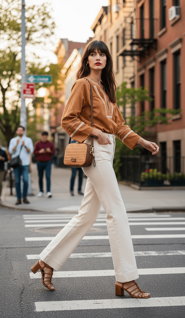 CAMISA PAGET RUST - Sister Birkin