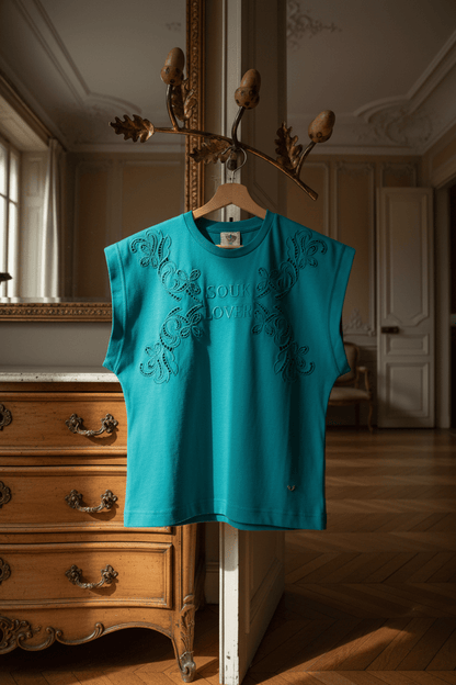 CAMISETA MATTEO TURQUOISE - Sister Birkin