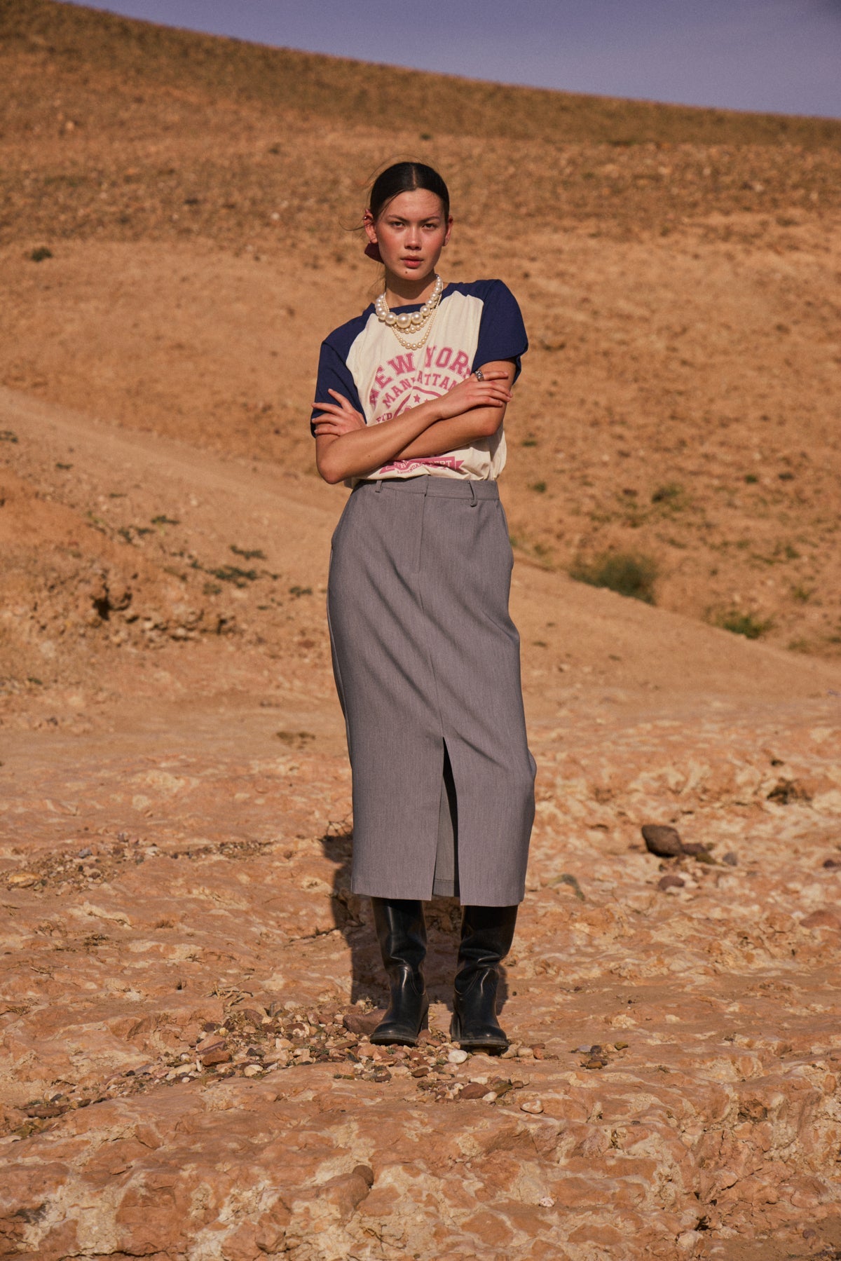 CAMISETA MONTY VINTAGE CREAM - Sister Birkin