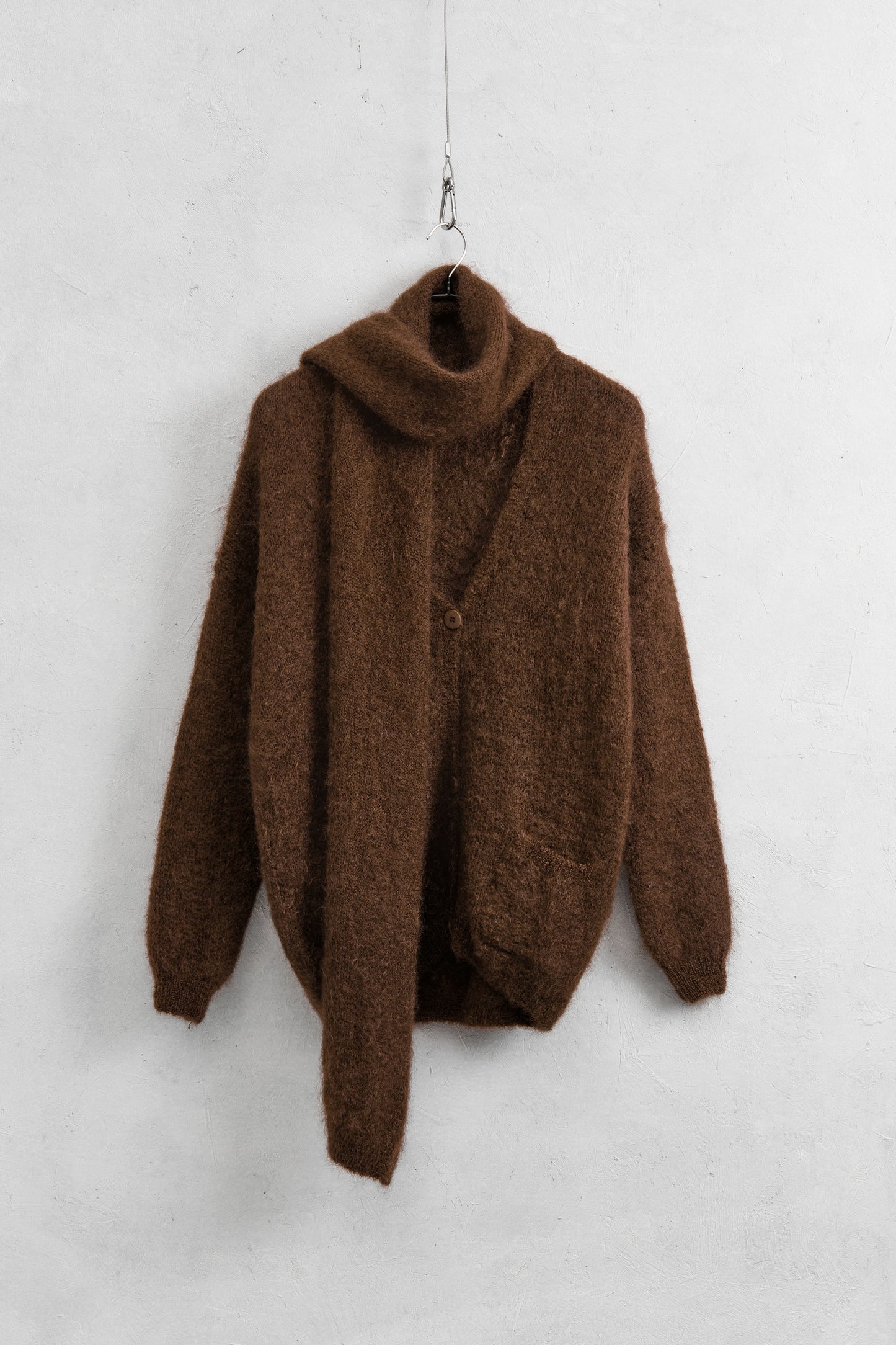 CARDIGAN RABIE MARRONE