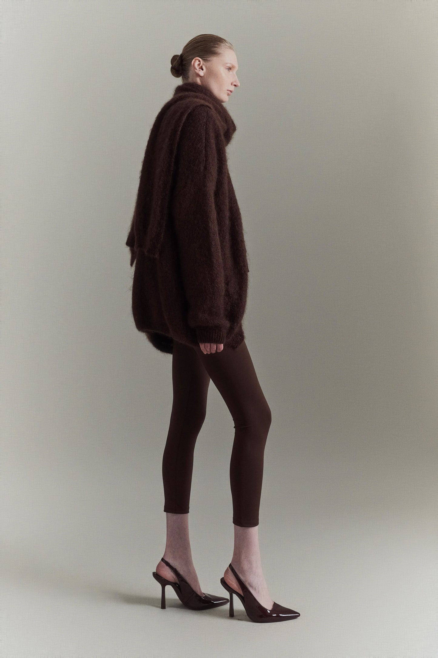 CARDIGAN RABIE MARRONE