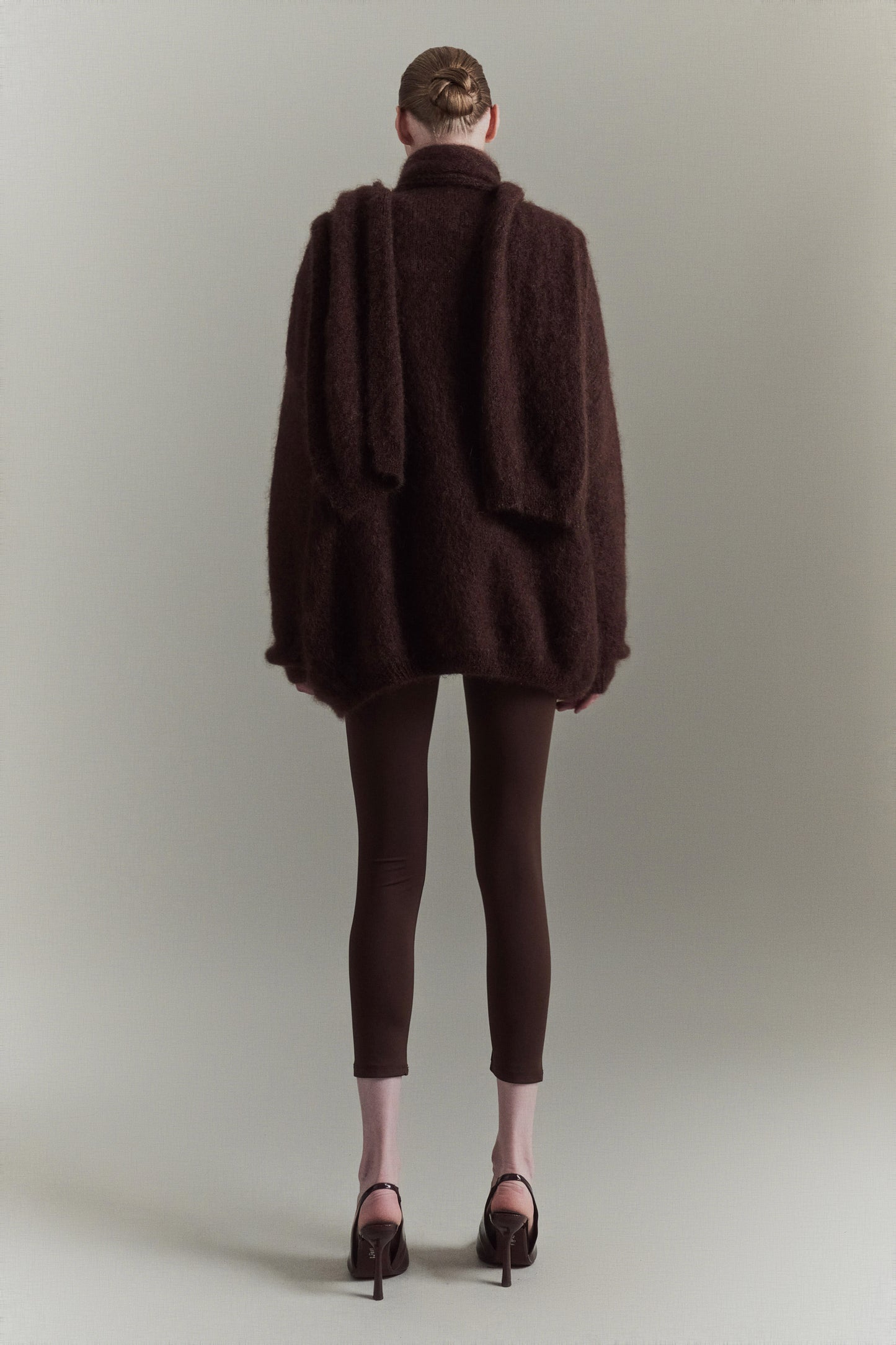 CARDIGAN RABIE MARRONE