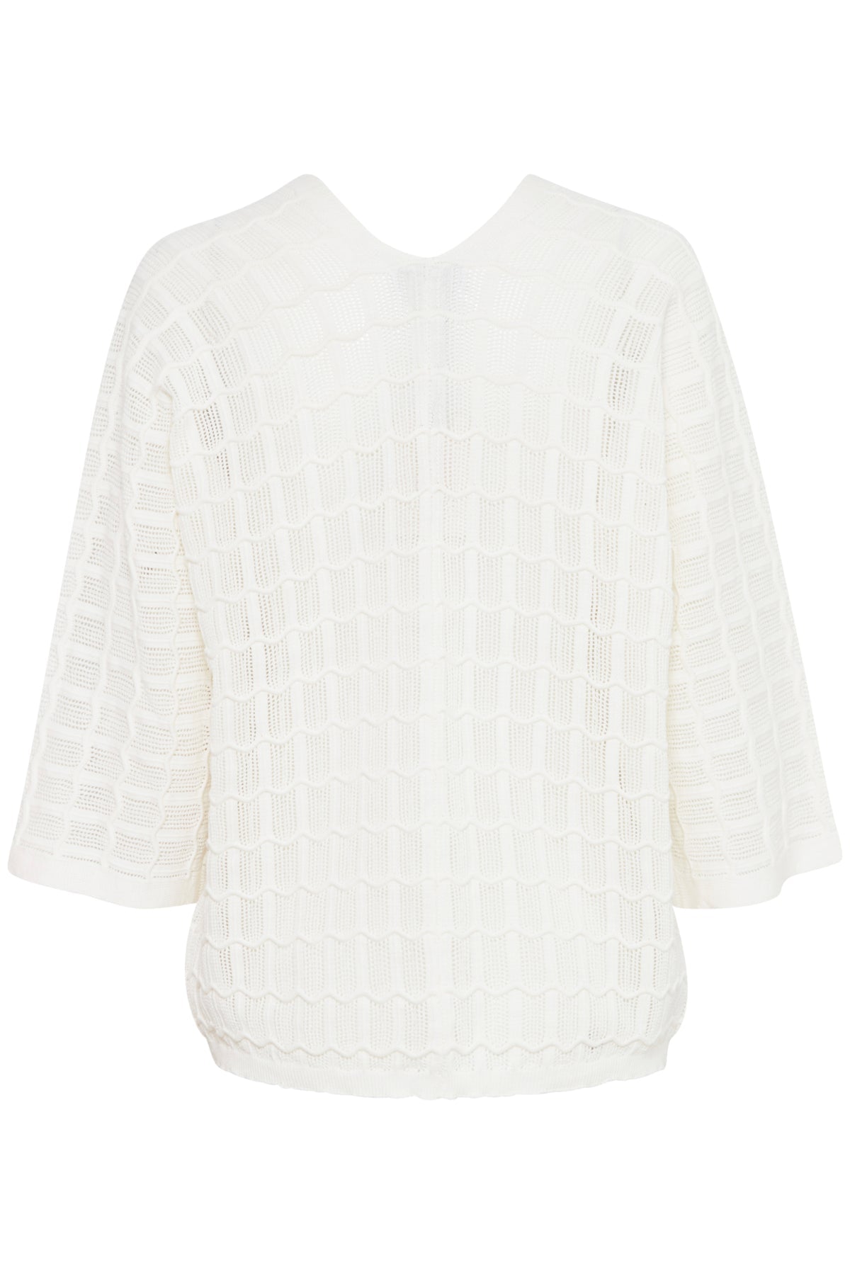 CARDIGAN CALADO ANIKA ECRU - Sister Birkin