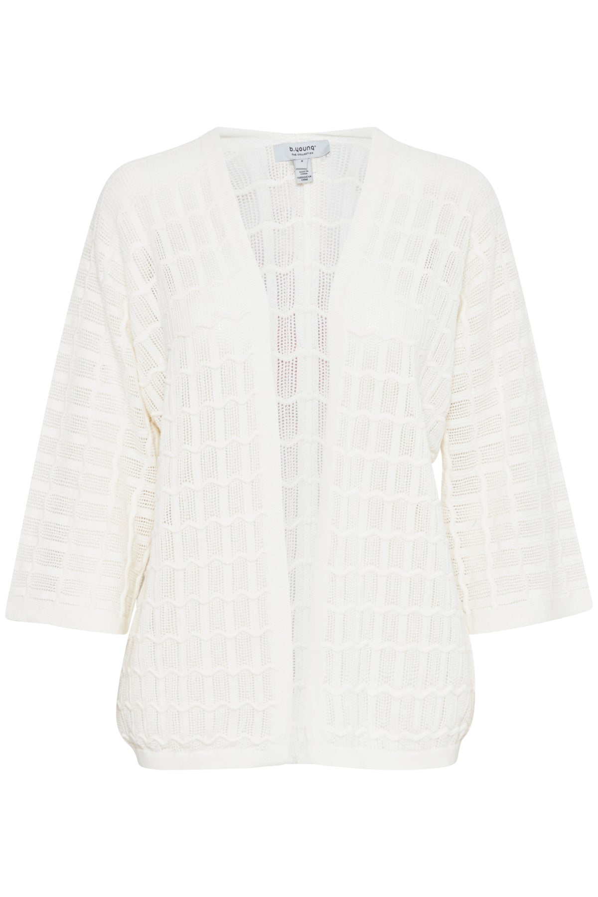 CARDIGAN CALADO ANIKA ECRU - Sister Birkin