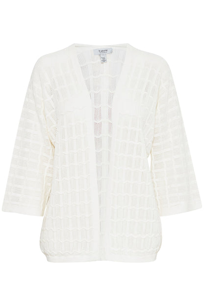 CARDIGAN CALADO ANIKA ECRU - Sister Birkin