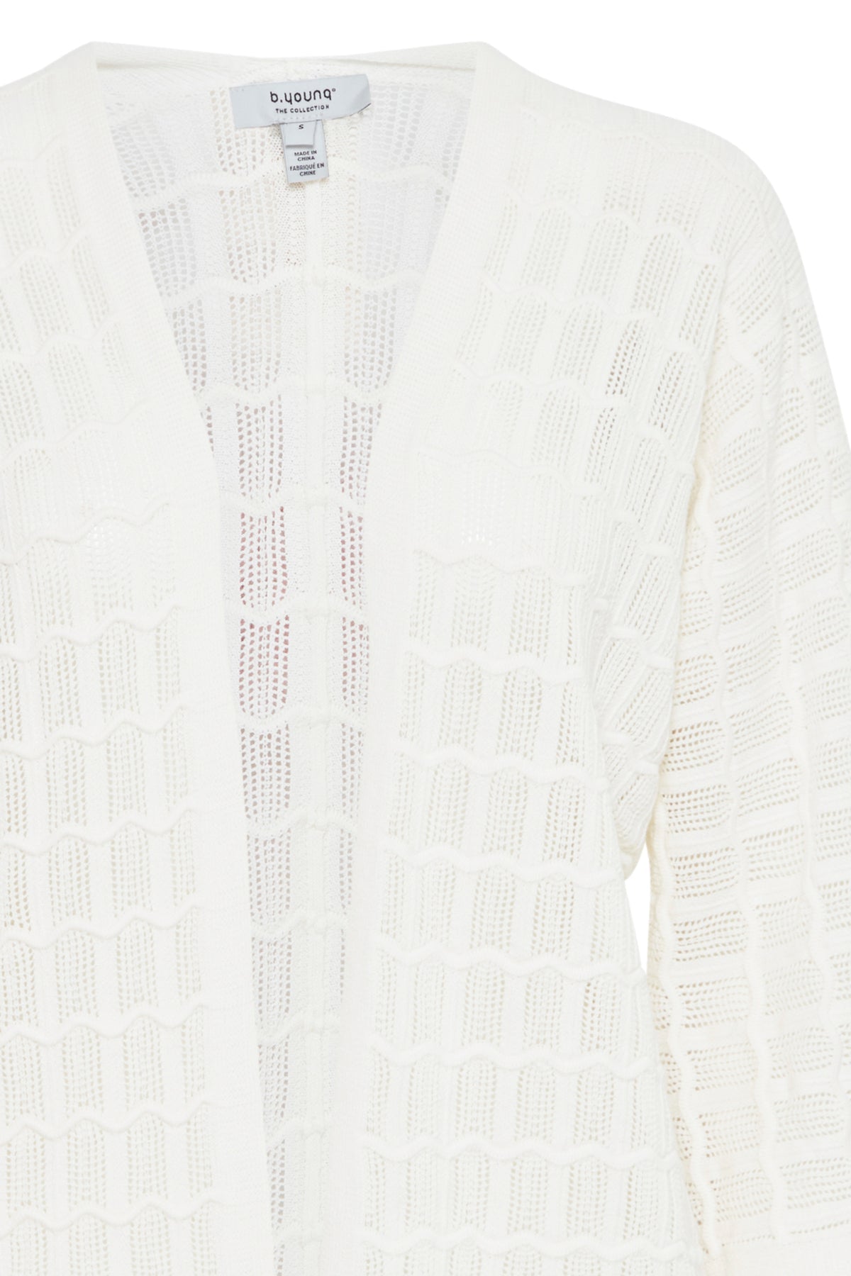CARDIGAN CALADO ANIKA ECRU - Sister Birkin