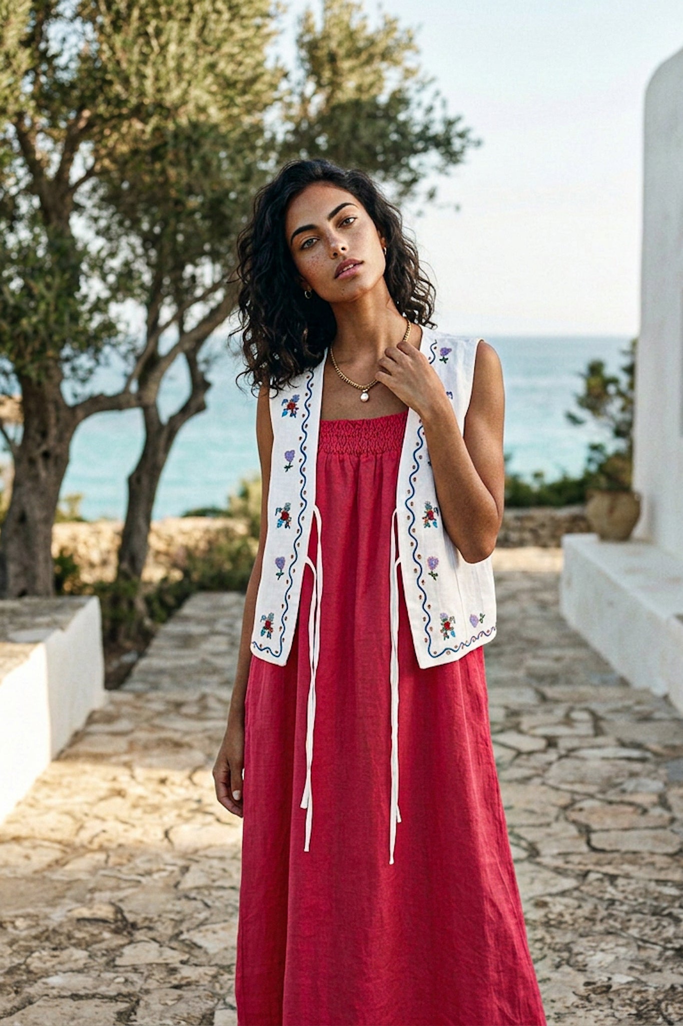 CHALECO ADÈLE POINT DE CROIX - Sister Birkin