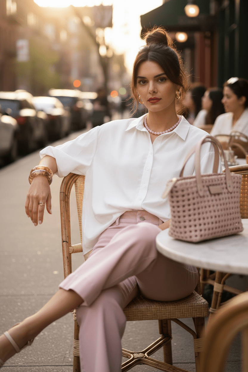 COLLAR ARUBA PALE PINK - Sister Birkin