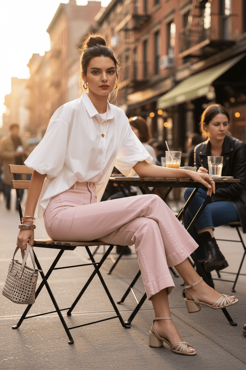 COLLAR ARUBA PALE PINK - Sister Birkin