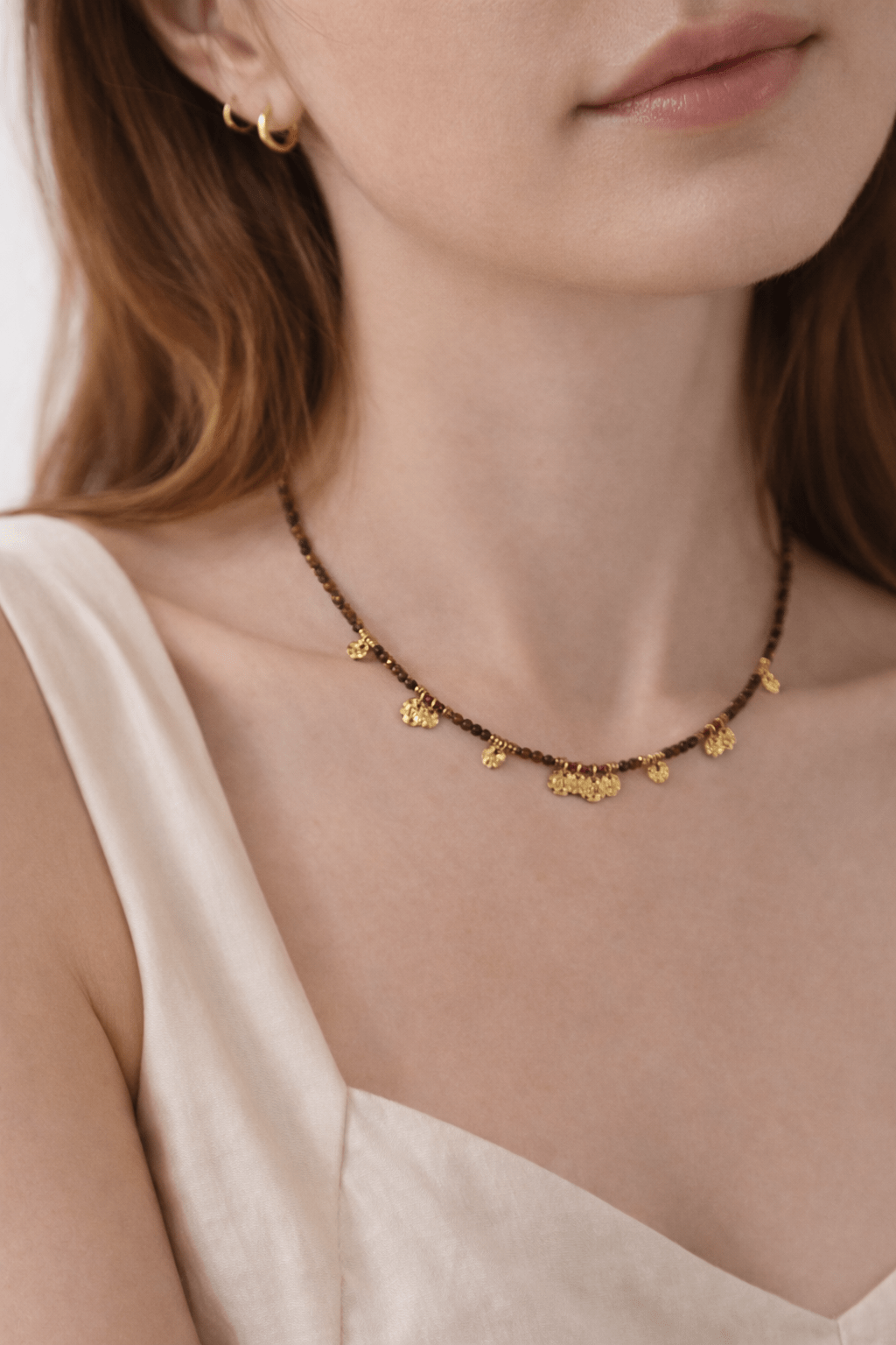 COLLAR CASIOPEA DARK BROWN - Sister Birkin