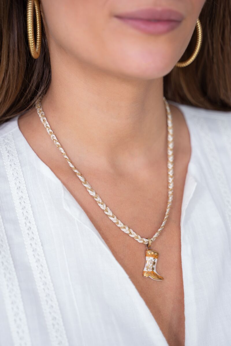 COLLAR RODEO WHITE - Sister Birkin