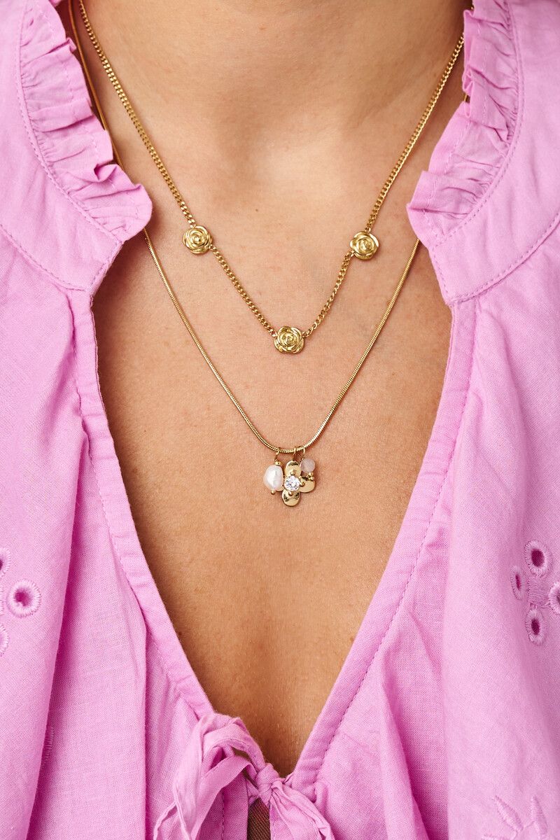 COLLAR THREE FLOWERS - Sister Birkin