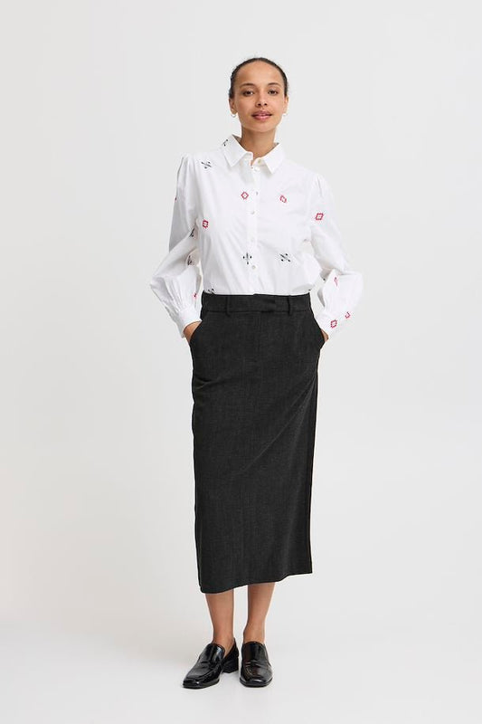FALDA DANTA BLACK MELANGE - Sister Birkin
