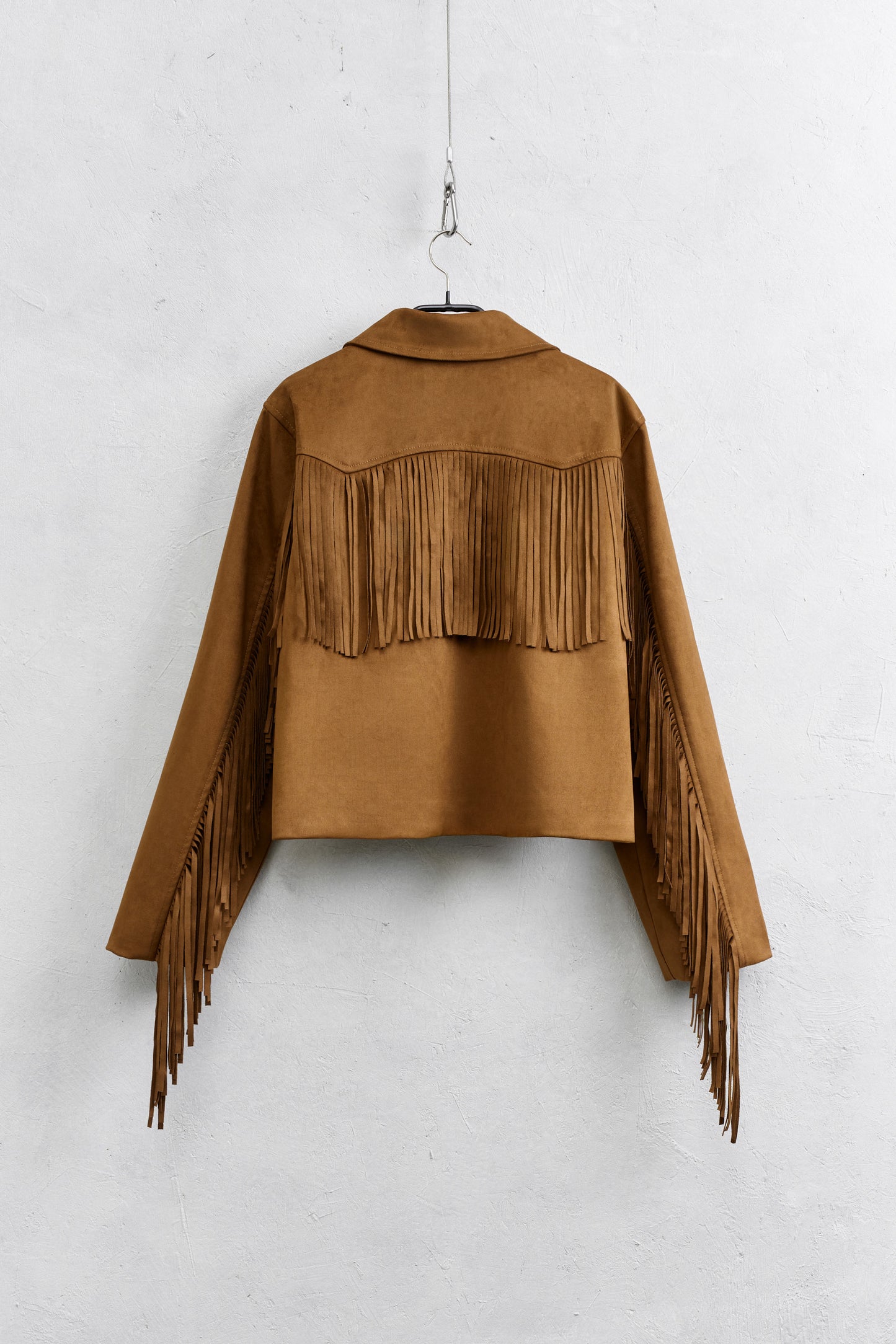 CHAQUETA LAKOTA FRINGED CAMEL