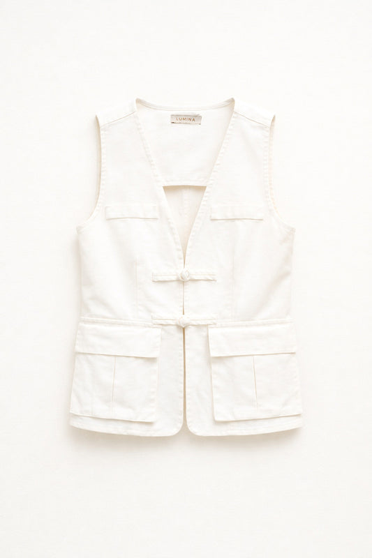 CHALECO ALTEA IVORY
