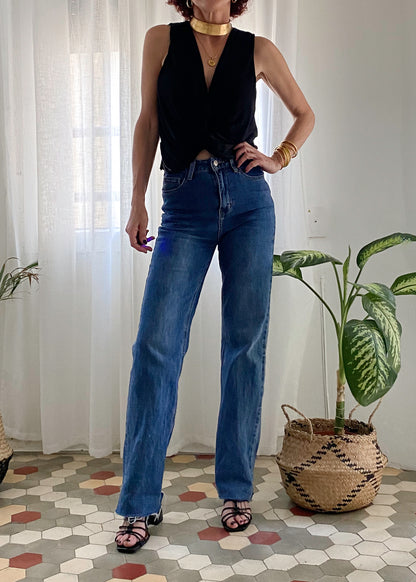 TOP DRAPEADO ESTHER BLACK - Sister Birkin 