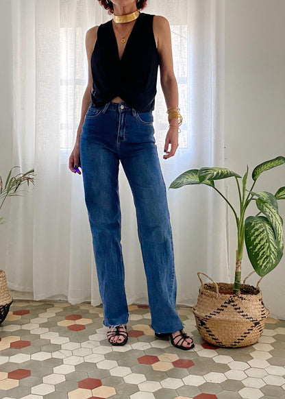 TOP DRAPEADO ESTHER BLACK - Sister Birkin 