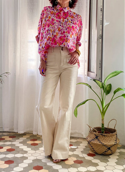 VAQUERO MUSE JANE NATURAL ECRU - Sister Birkin 