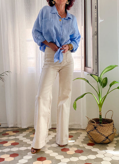 VAQUERO MUSE JANE NATURAL ECRU - Sister Birkin 