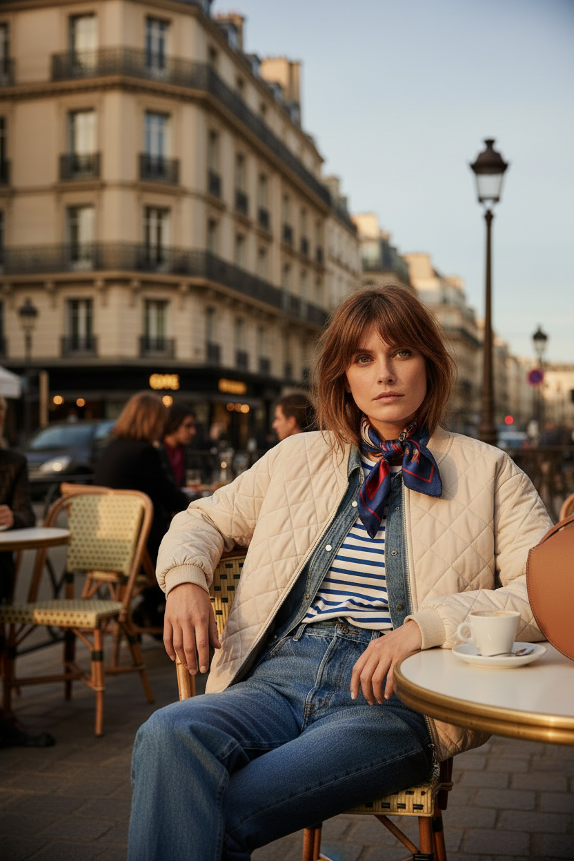 BOMBER ACOLCHADA NICKY CREAM