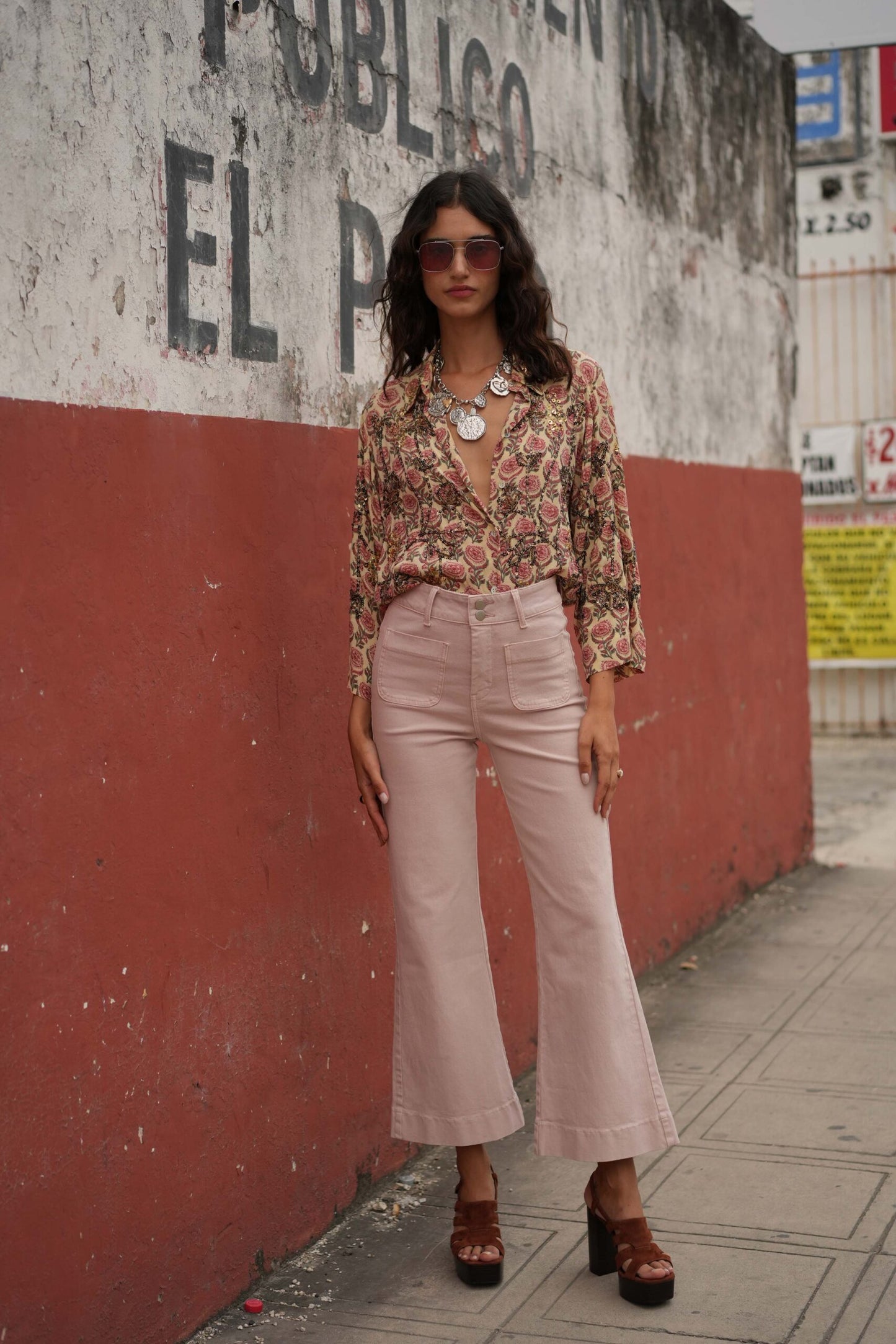 VAQUERO ELENETTE ROSE DES BOIS