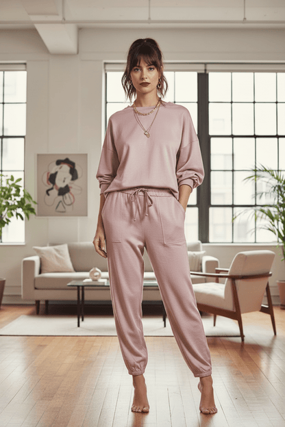 JOGGER SELENA PINK - Sister Birkin