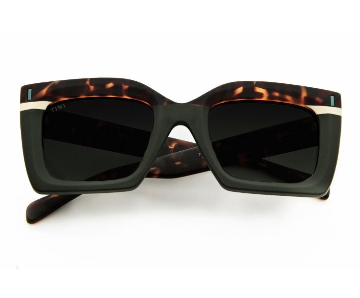 MALI TRICOLOR GREEN / BEIGE / G.TORTOISE GRADIENT LENSES - Sister Birkin
