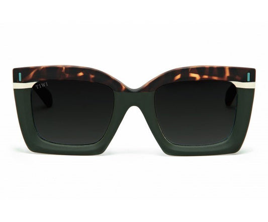 MALI TRICOLOR GREEN / BEIGE / G.TORTOISE GRADIENT LENSES - Sister Birkin